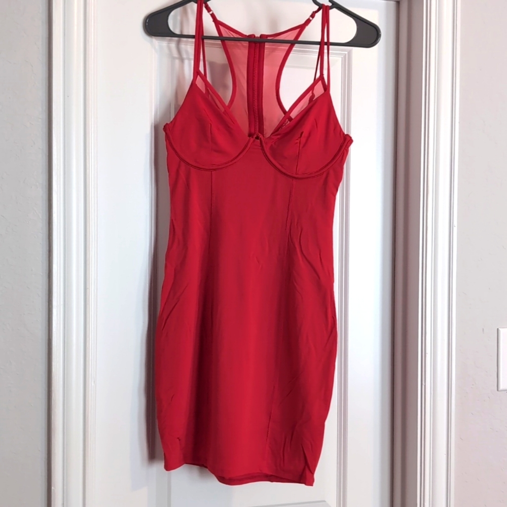 Vibrant Red GUESS Dress